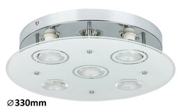 Svietidlo NAOMI - GU10/5x max 15W, IP20 - 2514