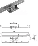 Tyč zemniaca ZPT- 1,5m