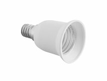 Prechodový adaptér na žiarovku E14-E27