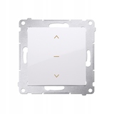 SIMON54 - ovládač žalúzií, biely