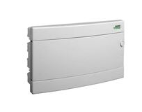 Rozvodnica zapustená 18-modulová, biele dvierka NOARK