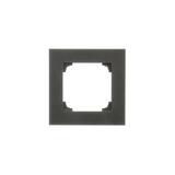 Simon55 Line - Rámček 1- násobný, čierny matný