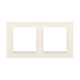 SIMON10 - rámik 2P, krémový