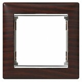 VALENA - rámik 1P, wenge (dark wood)