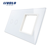 LIVOLO - rámik 2P - biely