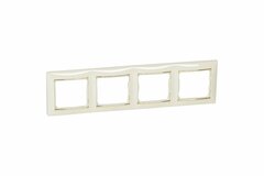 VALENA - rámik 4P, béžový + zlato