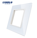 LIVOLO - rámik 1P pre moduly - biely