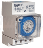 Časovač na DIN lištu, mech. TRACON