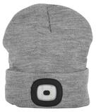 Čiapka LED - sivá