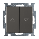 BASIC55 - žalúziový ovládač, grafitová sivá