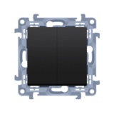 SIMON10 - vypínač č.5, čierny