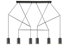 Svietidlo ASLAUG - GU10 6x MAX 50W, IP20 - 72018