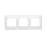 Simon54 Premium - Rámček 3- násobný, biely