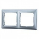 VALENA - rámik 2P, hliník + chróm