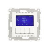 SIMON54 - termostat digitálny programovateľný biel