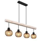 Závesné svietidlo PAULO - 15W, E27, IP20 - 15534-4H