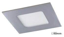 Svietidlo LOIS - LED/3W, IP44 (štvorec, zapustené) - 5586