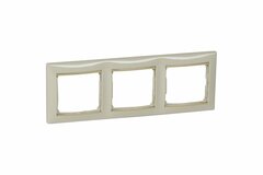 VALENA - rámik 3P, béžový + zlato