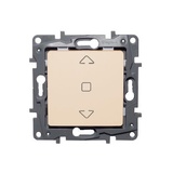 NILOE - žalúziový spínač, béžový