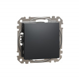 SEDNA DESIGN - vypínač č.: 1, antracit