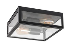 Svietidlo ZATON - E27 2x MAX 60W, IP23