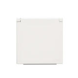 SIMON55 - kryt zásuvky IP44 , biely matný