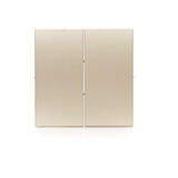 SIMON54 - kryt vypínača 2-tlačidlový (pre SW6/2M), zlatý matný