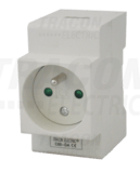 Zásuvka 240V, modulárna