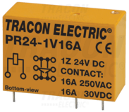 Print relé, 24V DC/1xCO (16A, 230V AC /30 DC)