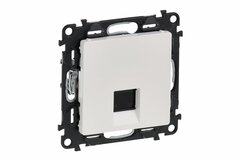 VALENA life - zásuvka dátová RJ45, cat. 6A, STP, biela