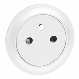 CELIANE - kryt zásuvky,2P+T, biely - zarovnaná verzia