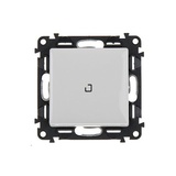 VALENA life - vypínač č.:1, biely, s orientačným osvetlením