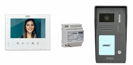URMET - Videovrátnik farebný 7&quot; 1736/511 pre 1 účastníka, 2 vodičový