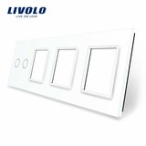 LIVOLO - rámik 4P - biely