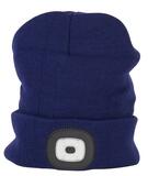 Čiapka LED - modrá