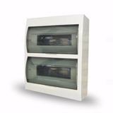 Rozvodnica nástenná 24 mod. priesv.dv