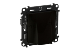 VALENA life - káblový vývod, čierny