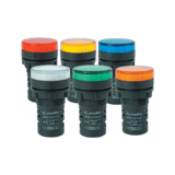 Kontrolka signalizač. modrá