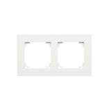 Simon55 Line - Rámček 2- násobný, biely matný