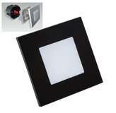 Svietidlo orientačné STEP LIGHT čierne Luxera