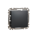 SEDNA DESIGN - vypínač č.: 7, antracit