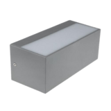 V-tac 12W LED Up/Down Outdoor Soft Light-Large 4000K Grey Body IP65